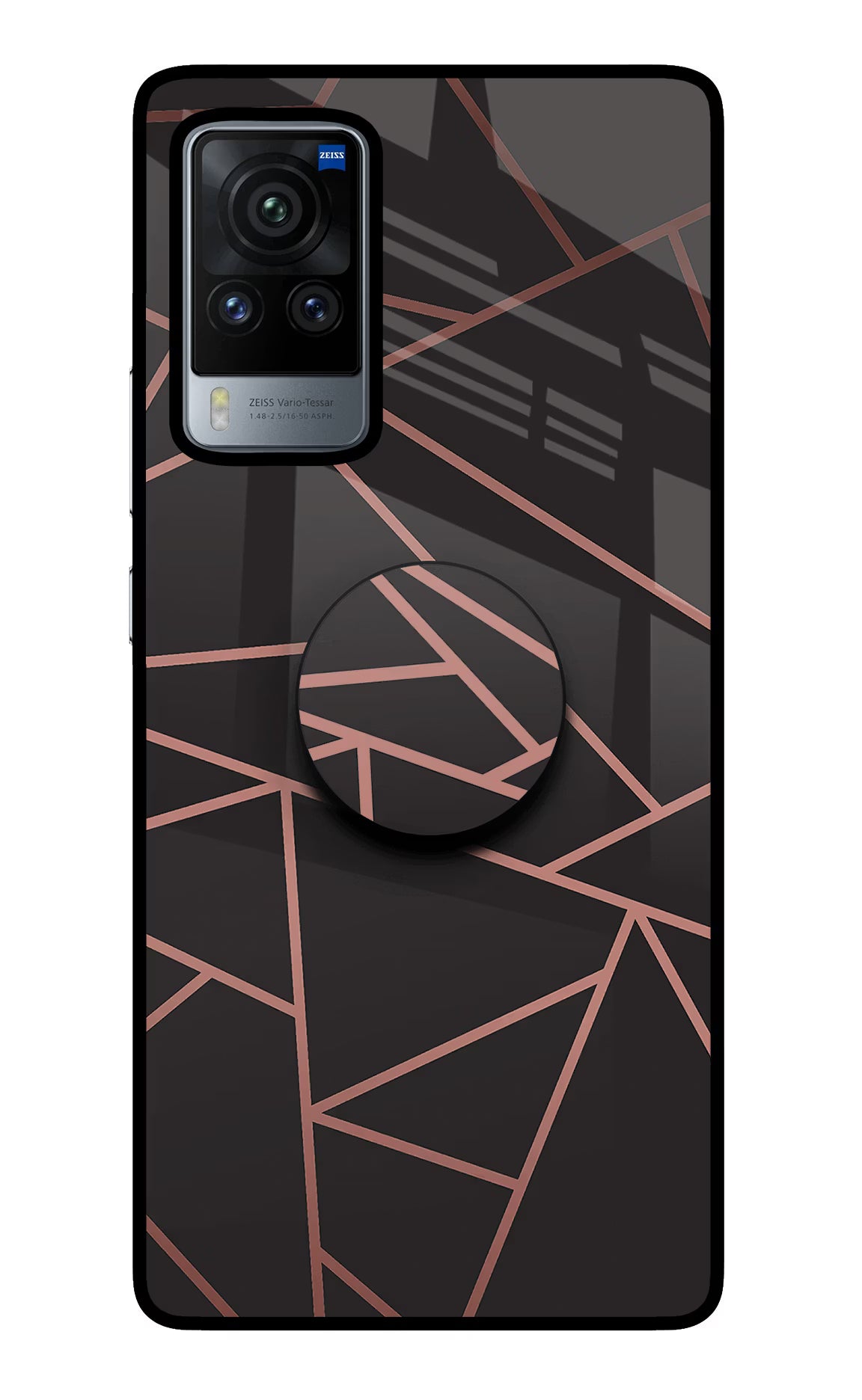 Geometric Pattern Vivo X60 Pro Pop Case by Casekaro
