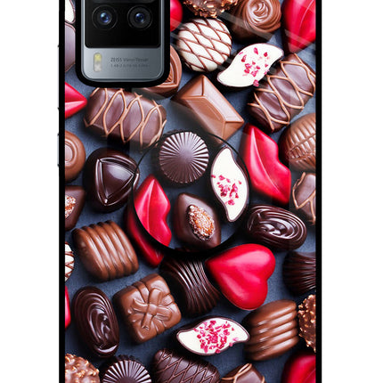 Chocolates Vivo X60 Pro Pop Case by Casekaro