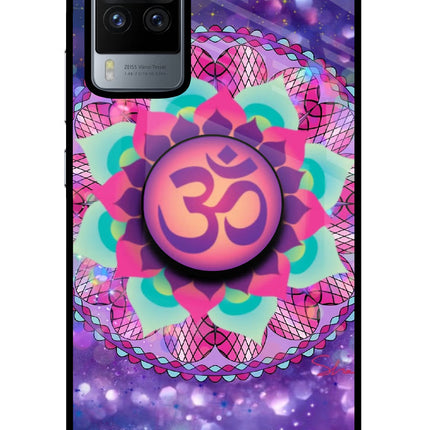 Om Purple Vivo X60 Pro Pop Case by Casekaro