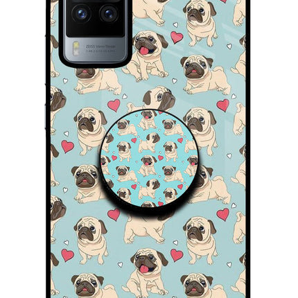 Pug Dog Vivo X60 Pro Pop Case by Casekaro