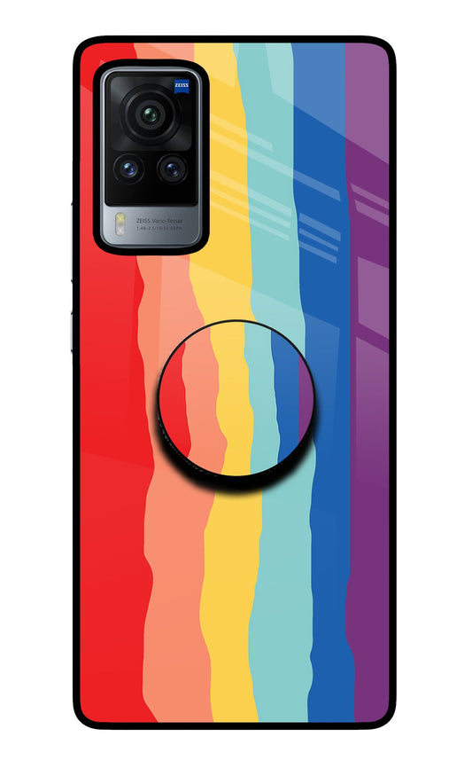 Rainbow Vivo X60 Pro Glass Case