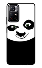 Panda Redmi Note 11T 5G Glass Case Back Cover by Casekaro