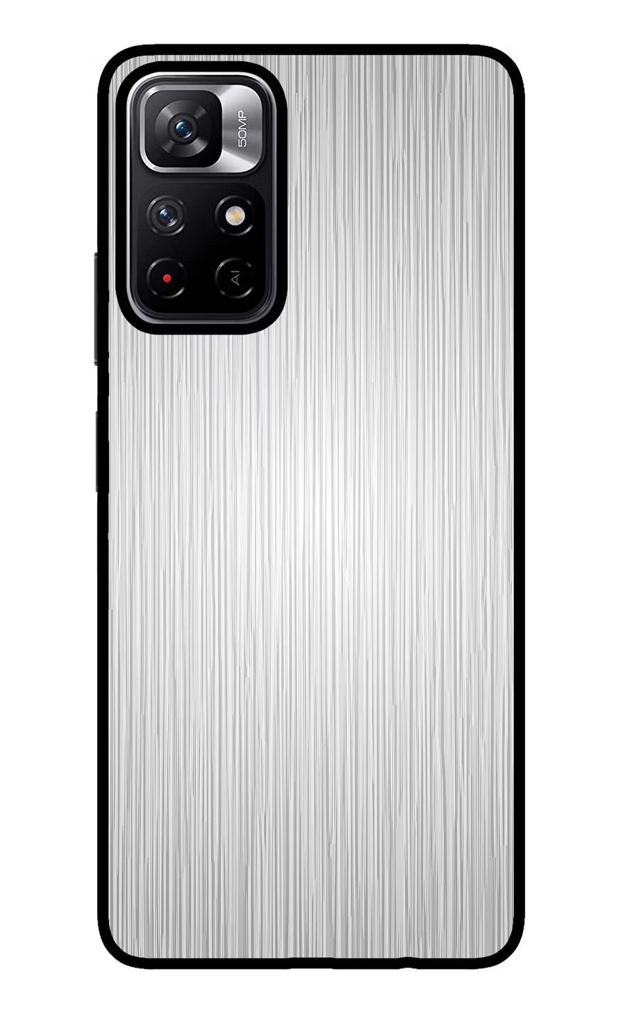 Wooden Grey Texture Redmi Note 11T 5G Back Cover, Glass case
