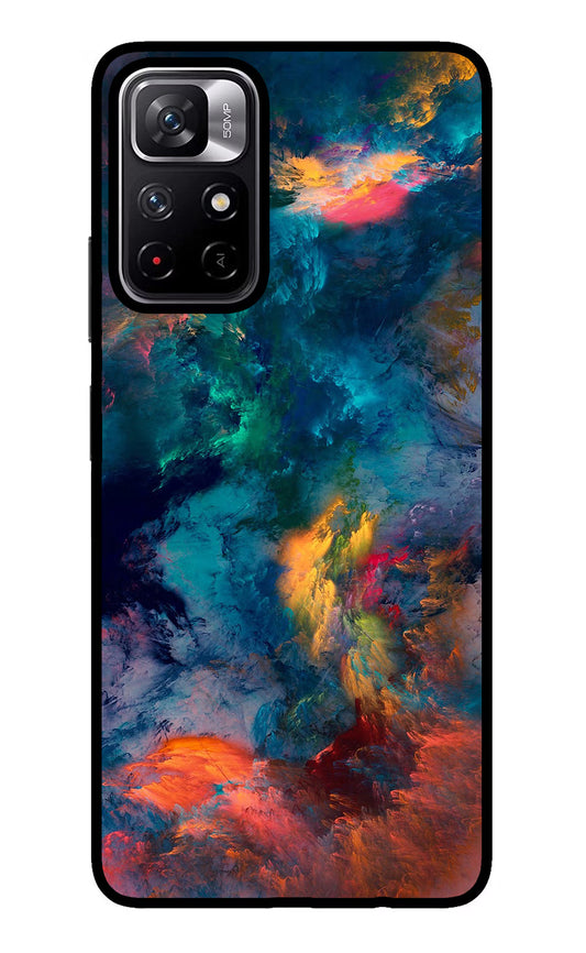 Artwork Paint Redmi Note 11T 5G Glass Case