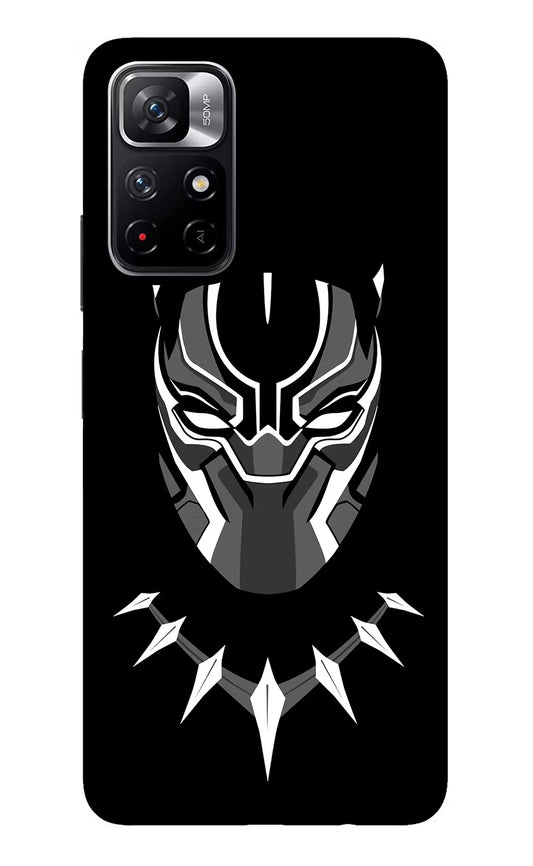 Black Panther Redmi Note 11T 5G Glass Case
