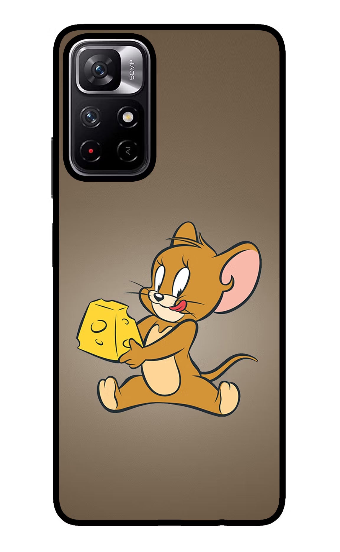 Jerry Redmi Note 11T 5G Glass Case Back Cover by Casekaro