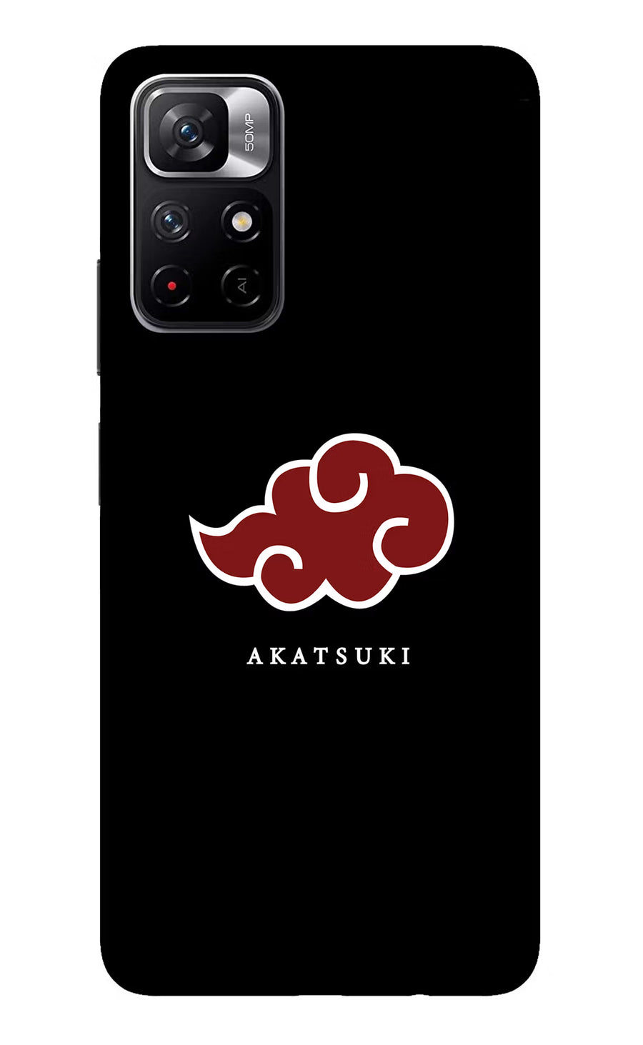 Akatsuki Redmi Note 11T 5G Back Cover, Glass case