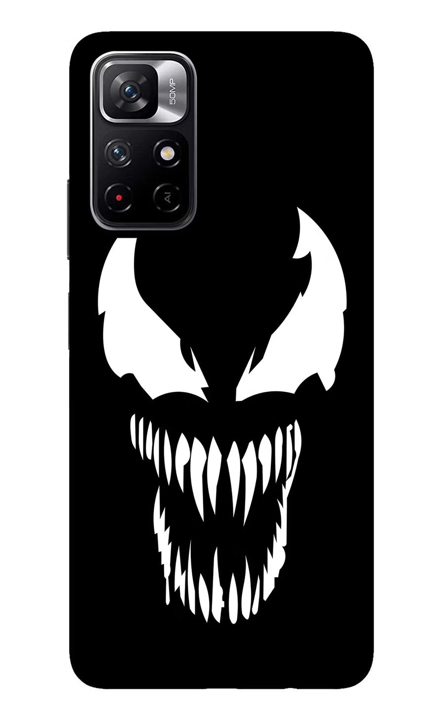Venom Redmi Note 11T 5G Back Cover, Glass case