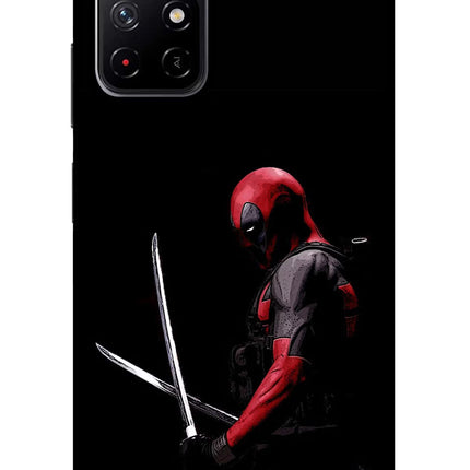 Deadpool Redmi Note 11T 5G Glass Case Back Cover by Casekaro