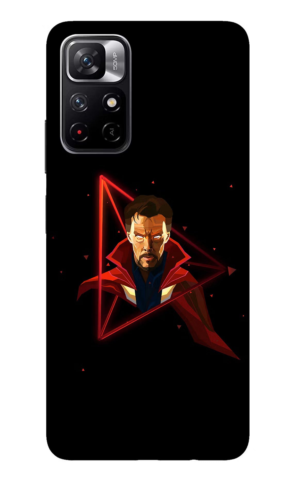 Doctor Ordinary Redmi Note 11T 5G Glass Case Back Cover by Casekaro