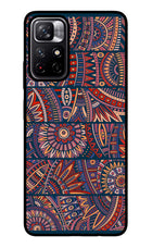 African Culture Design Redmi Note 11T 5G Glass Case