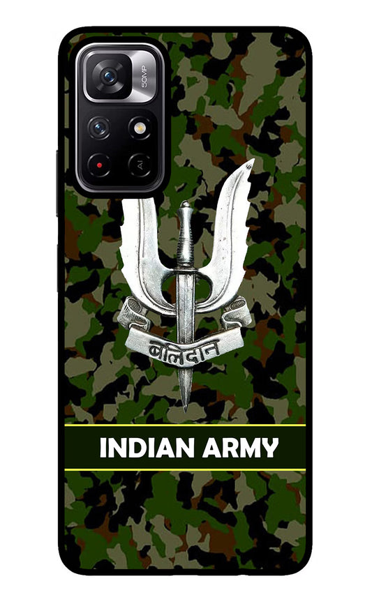 Balidan Indian Logo Redmi Note 11T 5G Glass Case