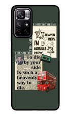 The Smiths Redmi Note 11T 5G Glass Case