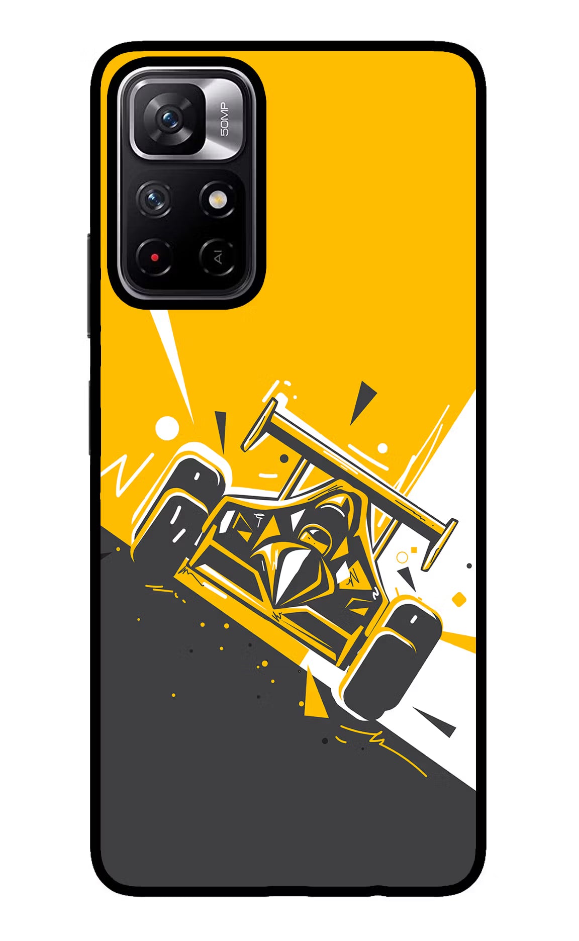 Track King Redmi Note 11T 5G Glass Case