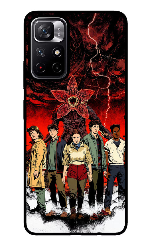 Ordinary Things Characters Redmi Note 11T 5G Glass Case