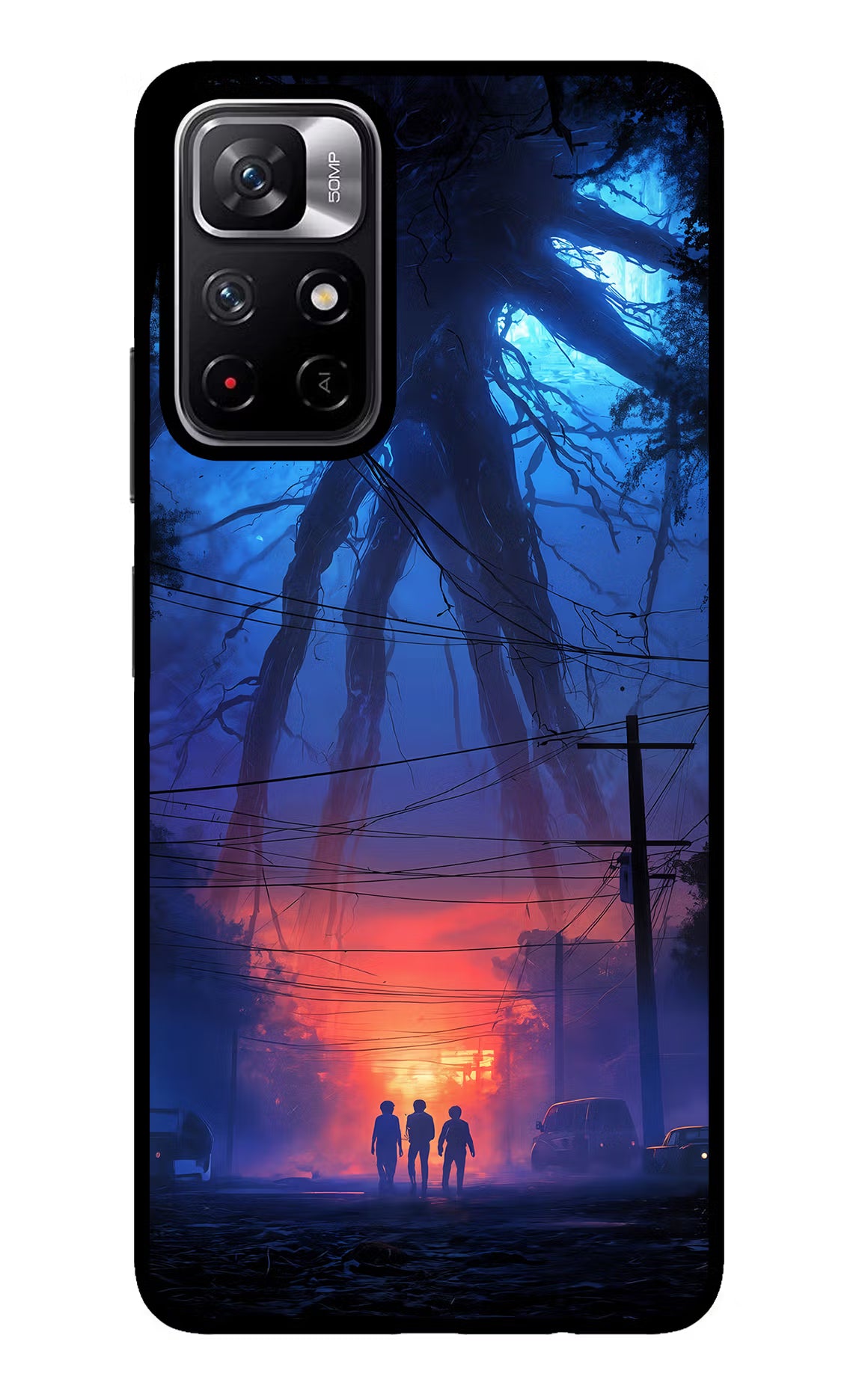 Ordinary Things Shadow Redmi Note 11T 5G Glass Case Back Cover by Casekaro