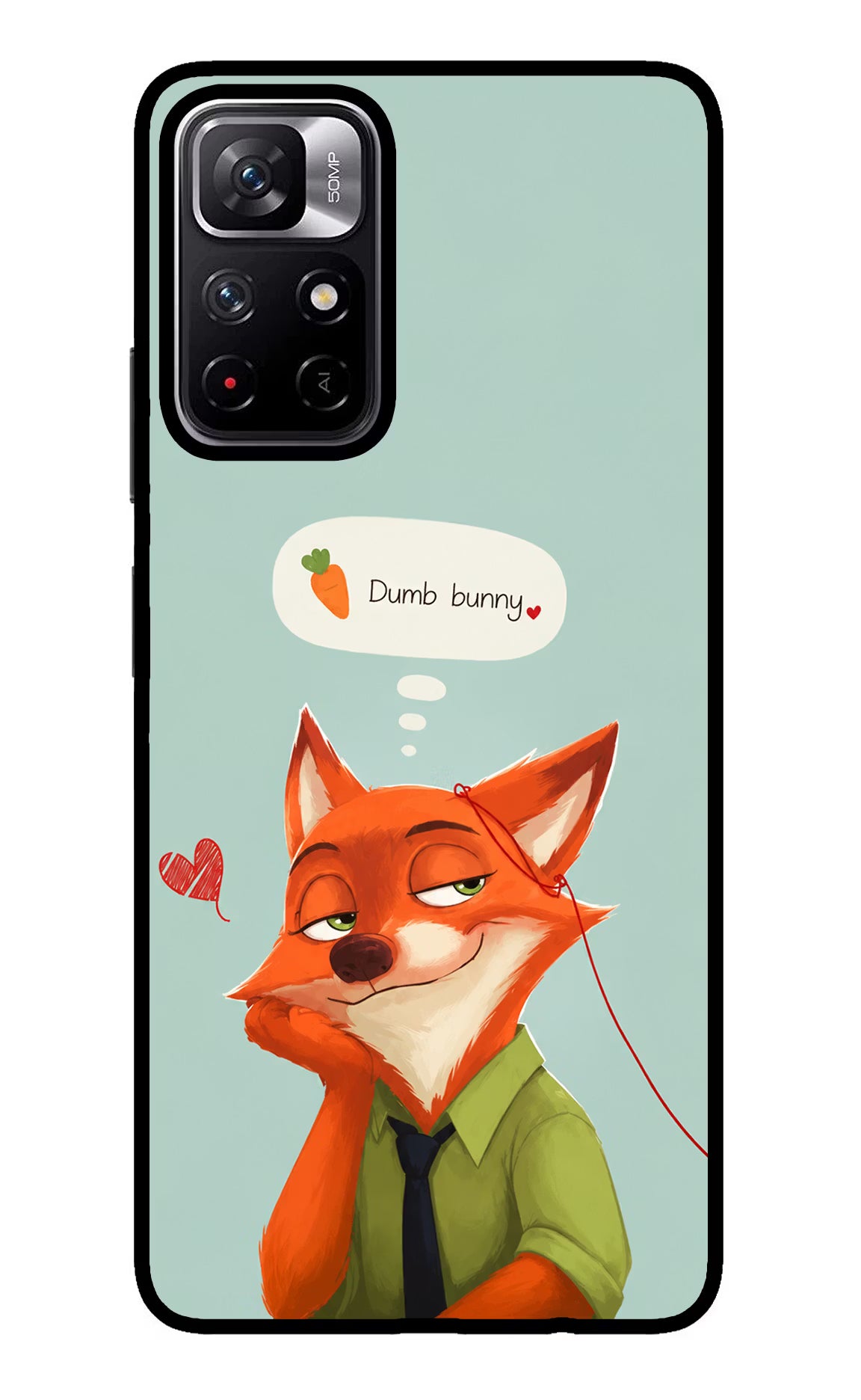 Nick Charm Redmi Note 11T 5G Glass Case
