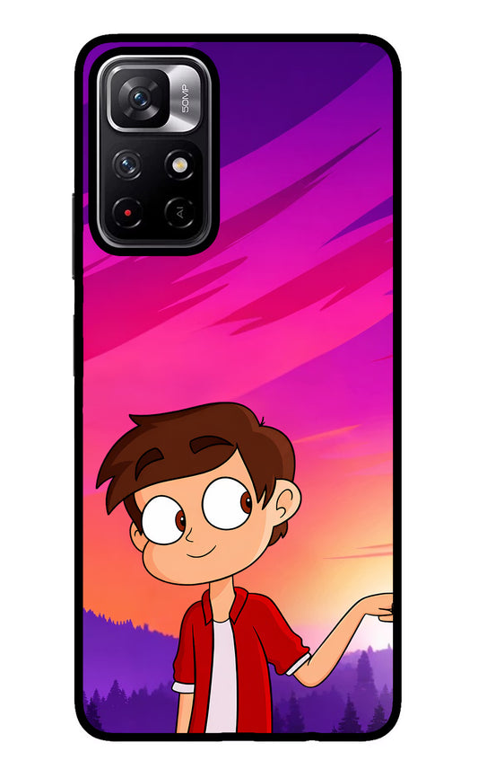 Marco Sunset Redmi Note 11T 5G Glass Case