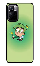 Cosmo Magic Redmi Note 11T 5G Glass Case Back Cover by Casekaro