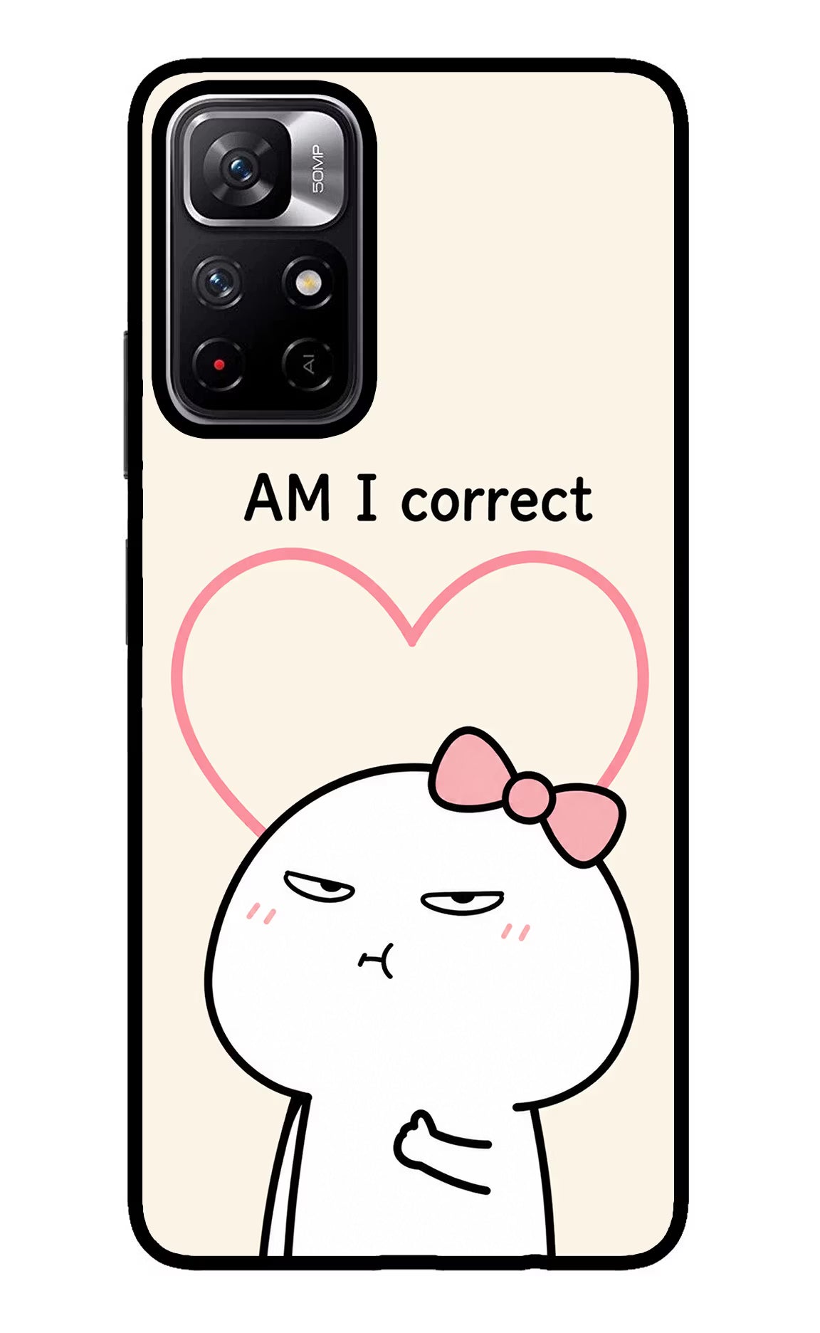 Always Right Redmi Note 11T 5G Glass Case