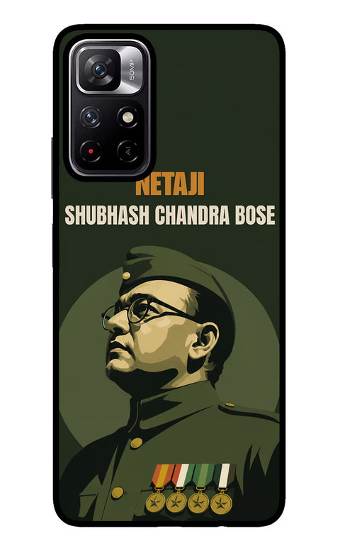 Netaji Legacy Redmi Note 11T 5G Glass Case
