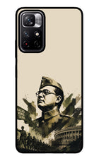 Netaji Rising Redmi Note 11T 5G Glass Case