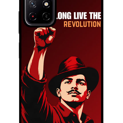 Bhagat Singh Revolution Redmi Note 11T 5G Glass Case