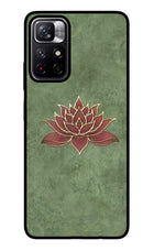 Lotus Grace Redmi Note 11T 5G Glass Case