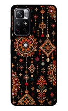 Boho Noir Redmi Note 11T 5G Glass Case
