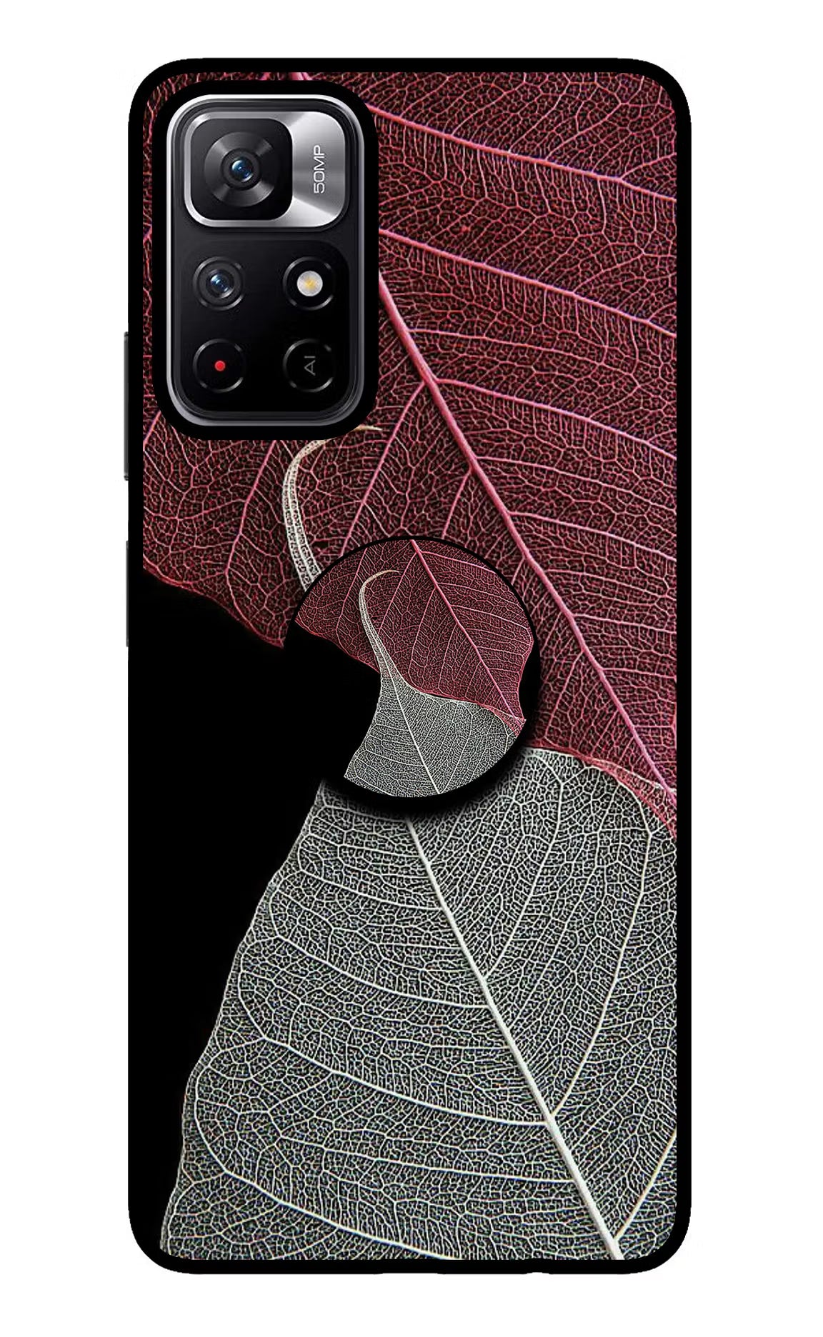 Leaf Pattern Redmi Note 11T 5G Pop Case by Casekaro