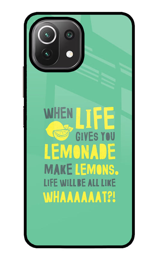 Quote Mi 11 Lite NE 5G Glass Case