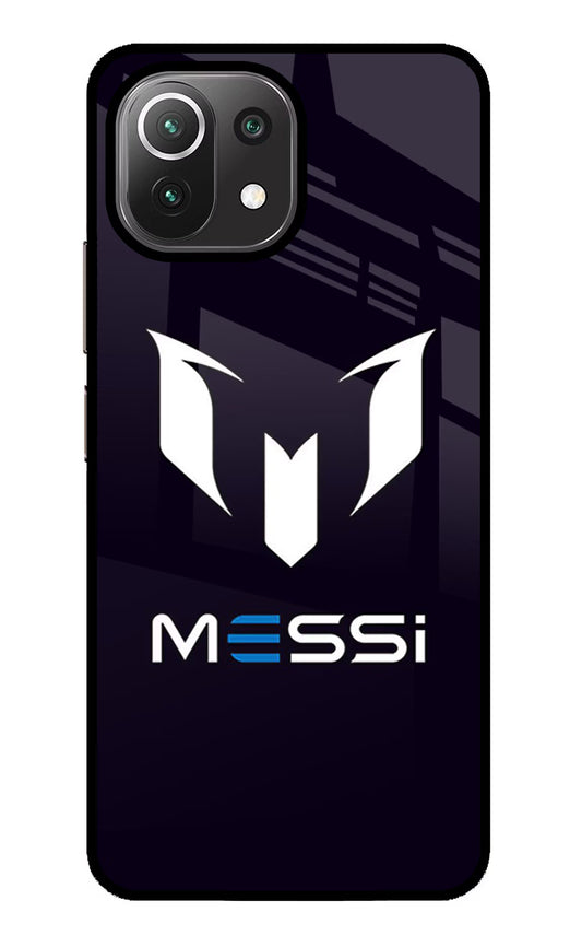 Messi Logo Mi 11 Lite NE 5G Glass Case
