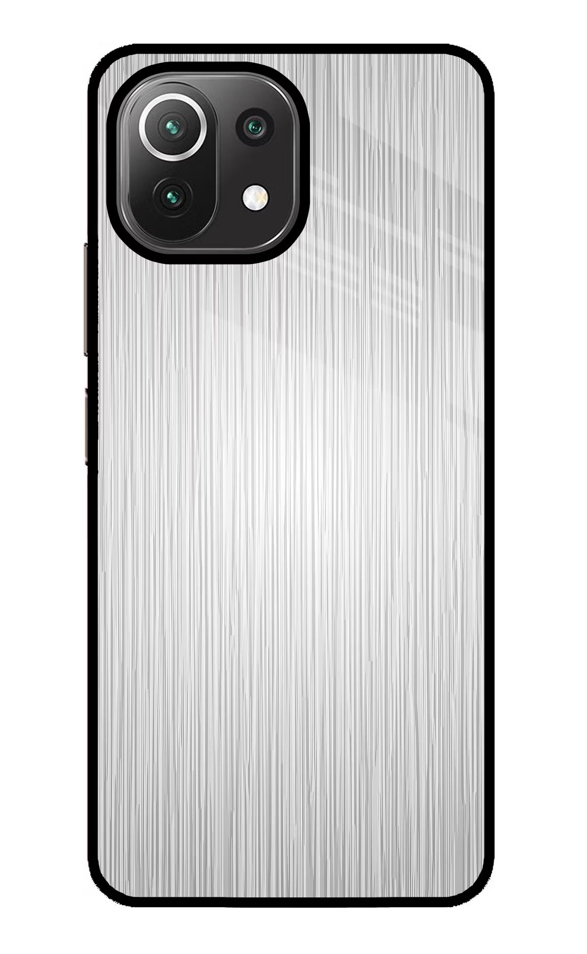 Wooden Grey Texture Mi 11 Lite NE 5G Glass Case