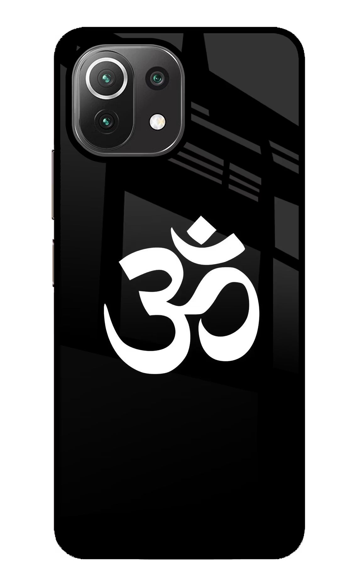 Om Mi 11 Lite NE 5G Glass Case Back Cover by Casekaro
