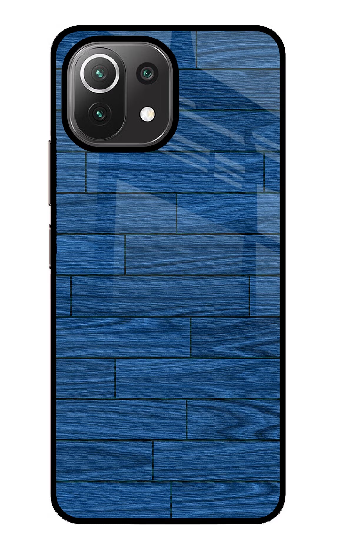 Wooden Texture Mi 11 Lite NE 5G Glass Case