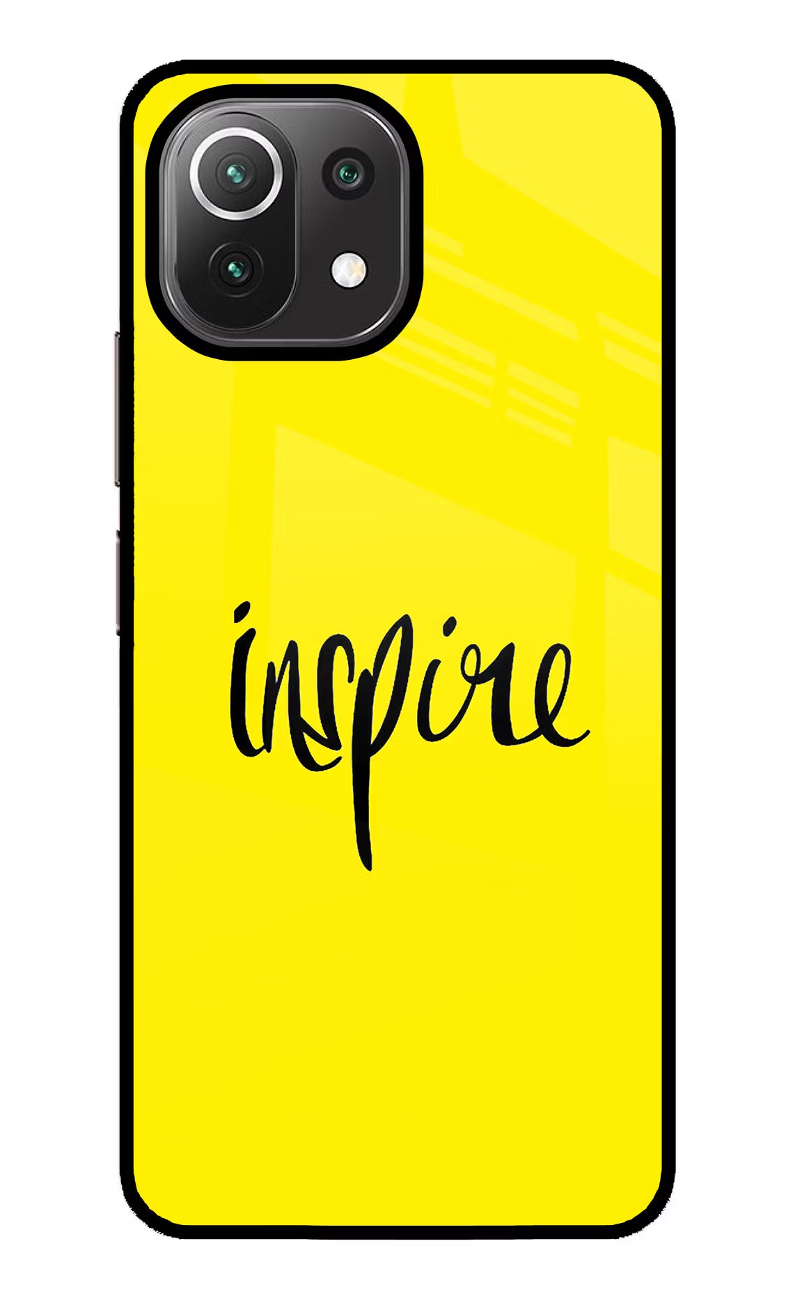 Inspire Mi 11 Lite NE 5G Glass Case Back Cover by Casekaro
