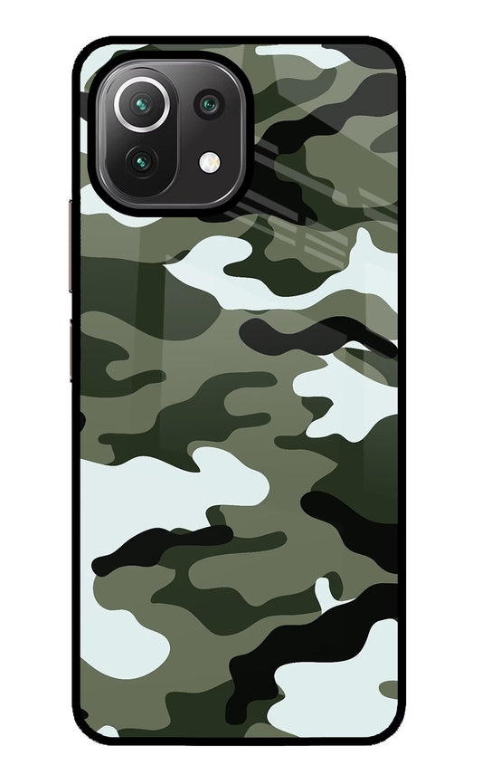Camouflage Mi 11 Lite NE 5G Glass Case