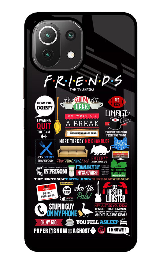 FRIENDS Mi 11 Lite NE 5G Glass Case