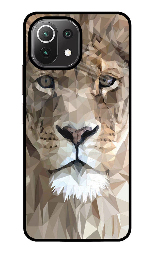 Lion Art Mi 11 Lite NE 5G Glass Case