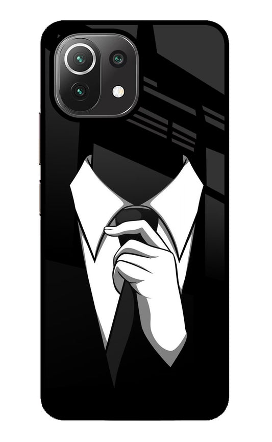 Black Tie Mi 11 Lite NE 5G Glass Case