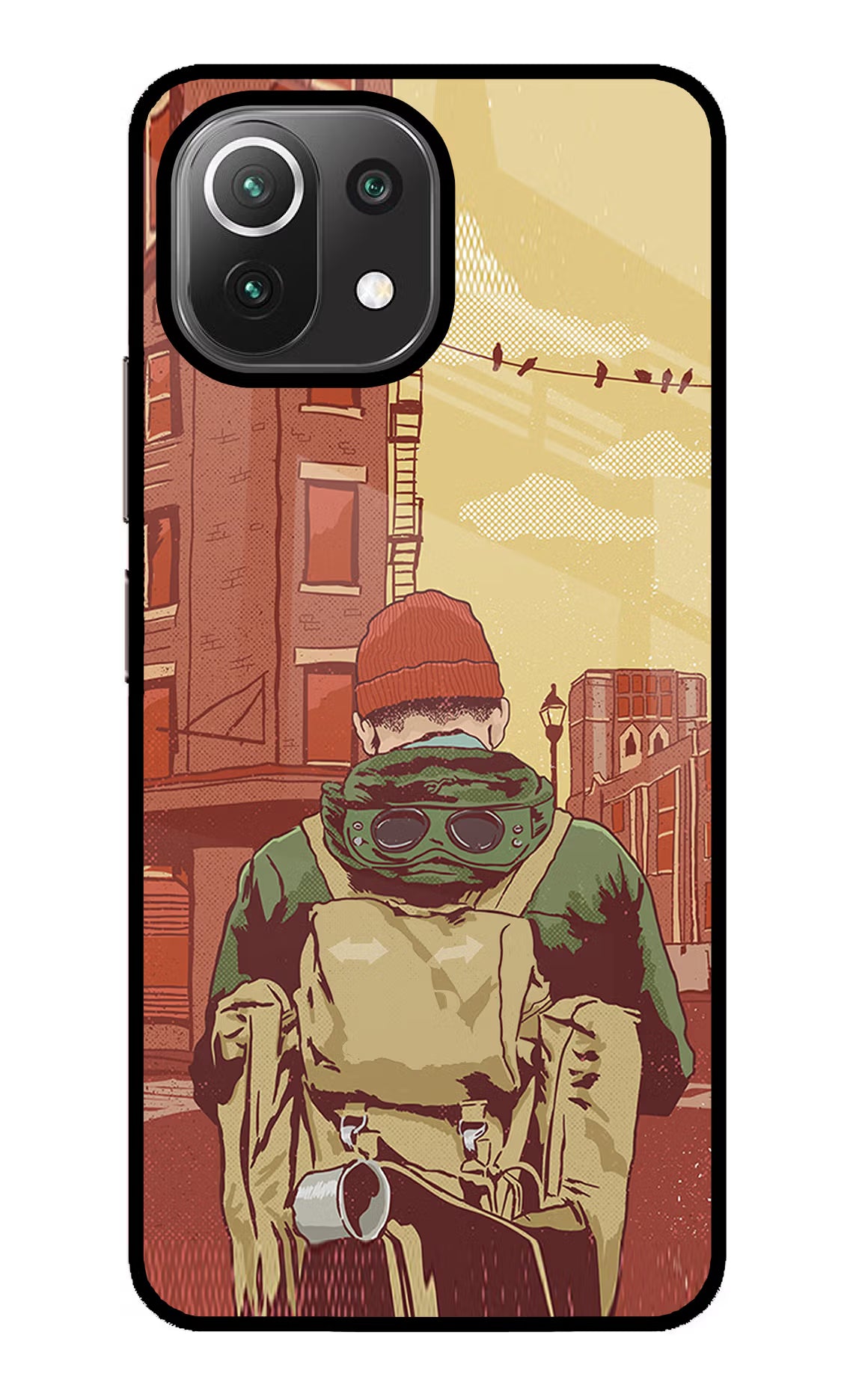 Adventurous Mi 11 Lite NE 5G Glass Case