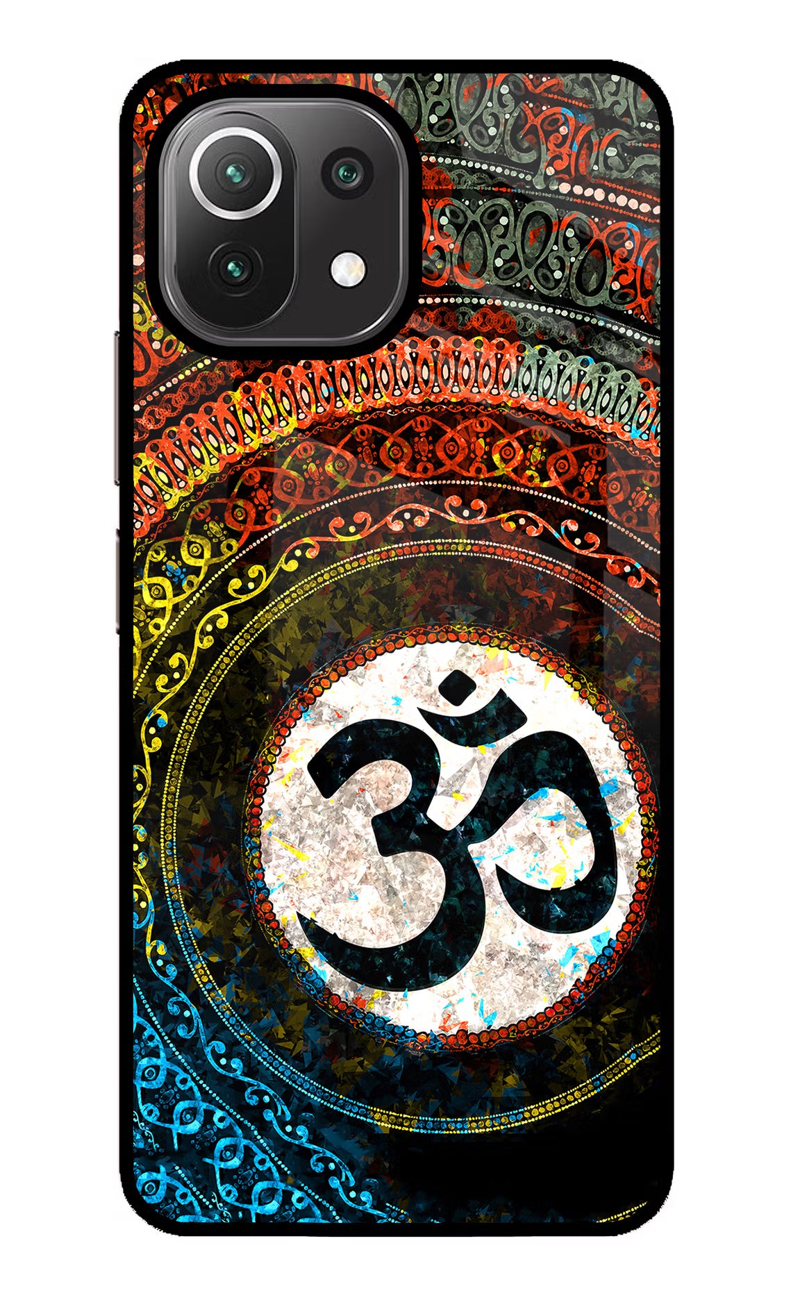 Om Cultural Mi 11 Lite NE 5G Glass Case