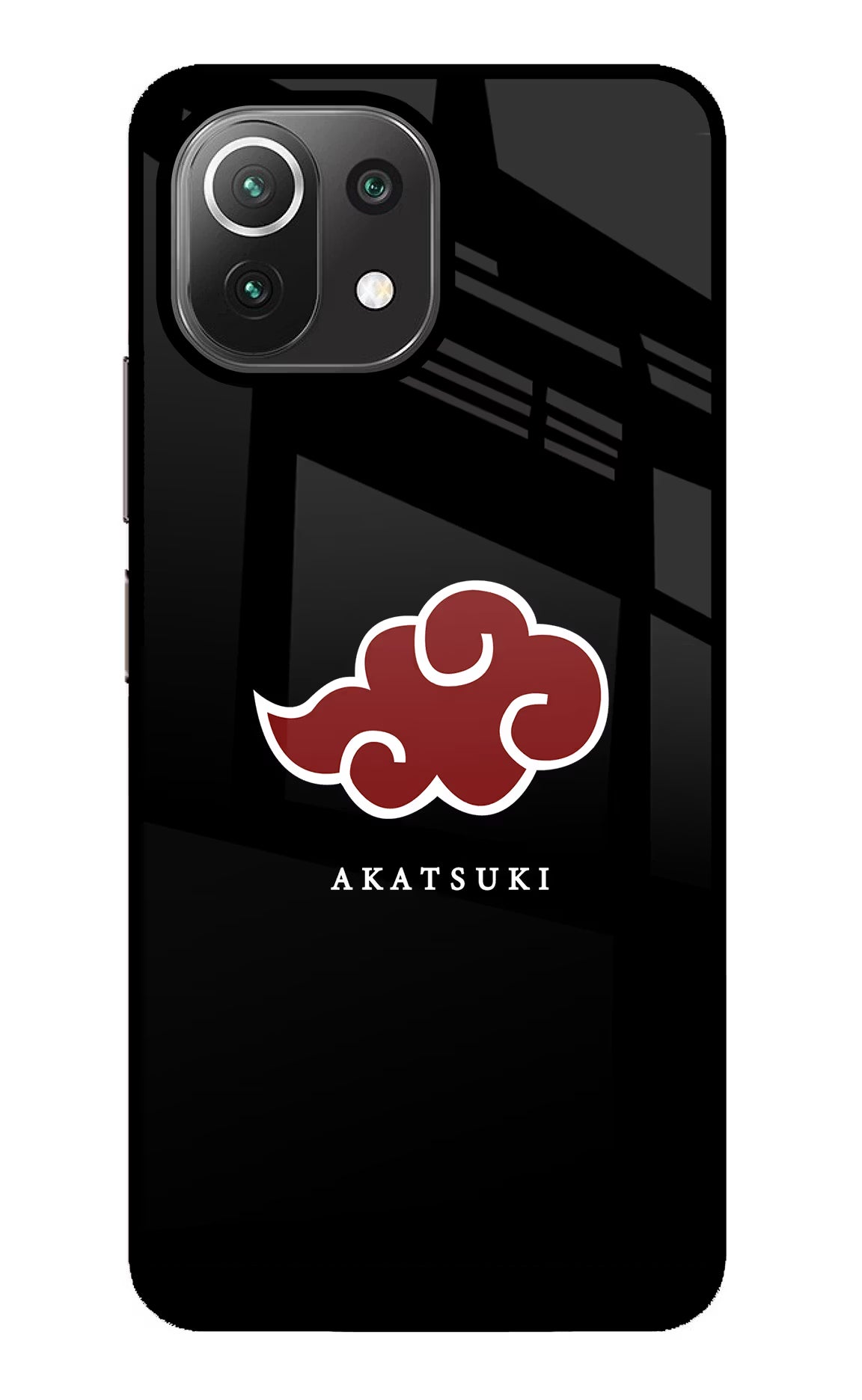 Akatsuki Mi 11 Lite NE 5G Glass Case Back Cover by Casekaro