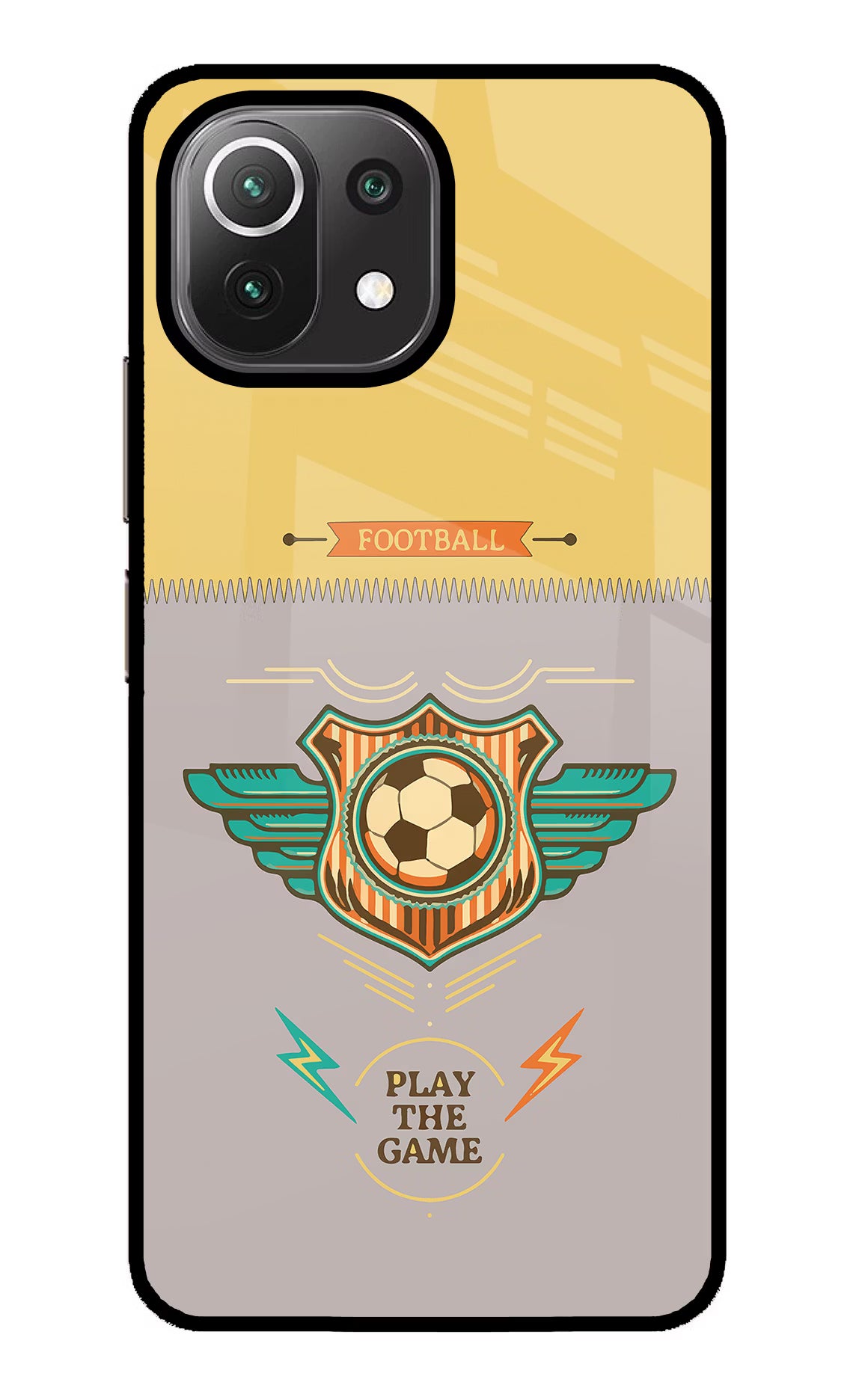 Football Mi 11 Lite NE 5G Glass Case