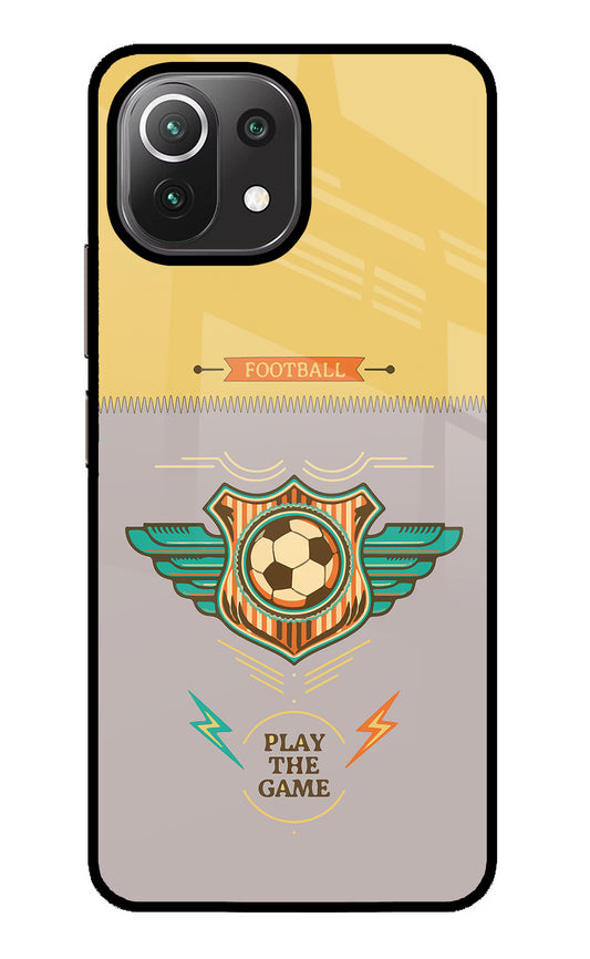 Football Mi 11 Lite NE 5G Glass Case