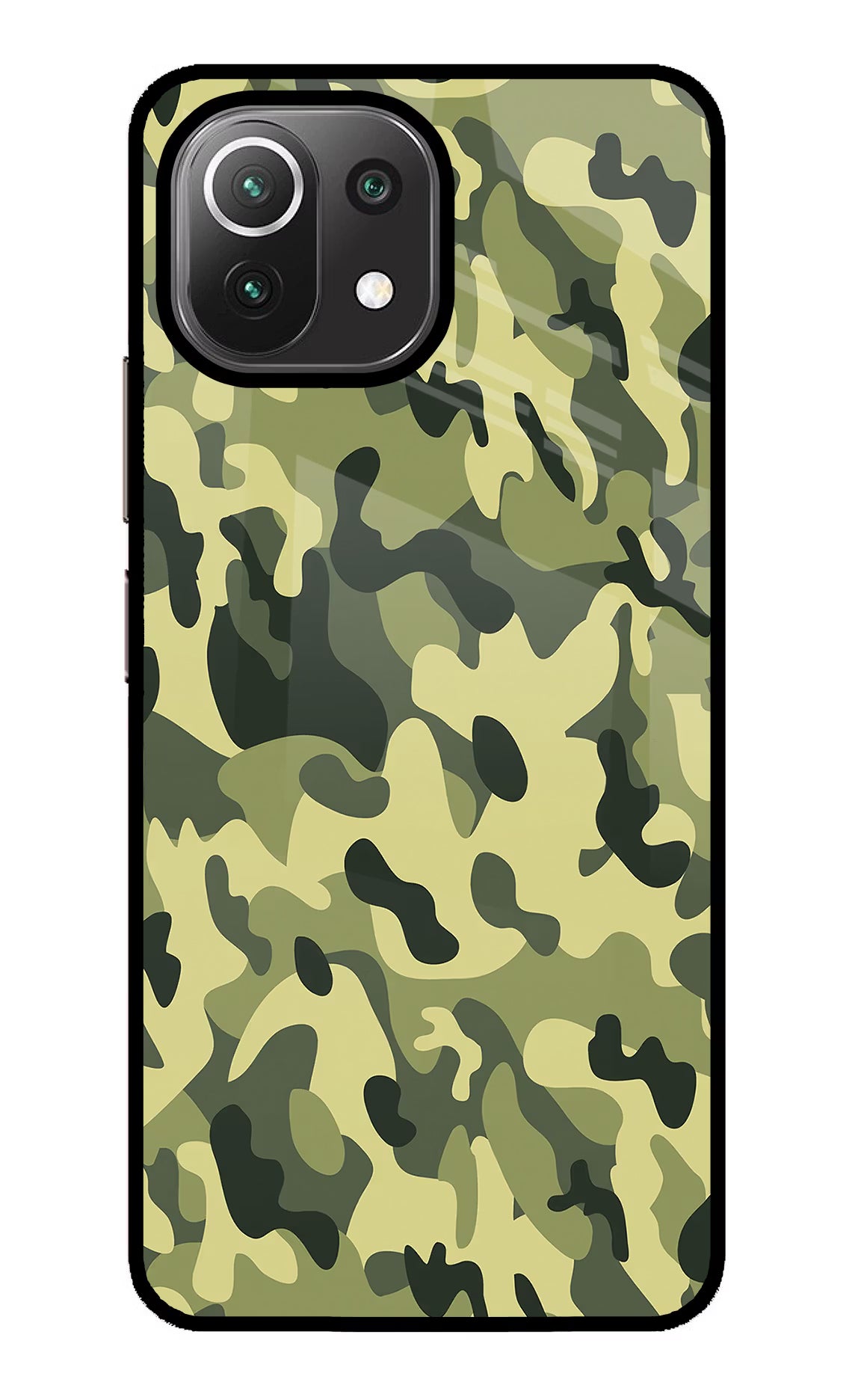 Camouflage Mi 11 Lite NE 5G Glass Case
