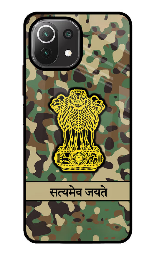 Satyamev Jayate Army Mi 11 Lite NE 5G Glass Case