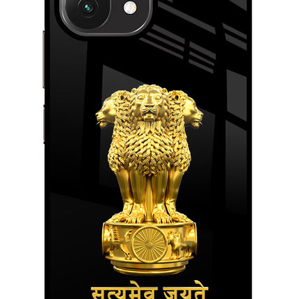 Satyamev Jayate Golden Mi 11 Lite NE 5G Glass Case