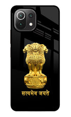 Satyamev Jayate Golden Mi 11 Lite NE 5G Glass Case