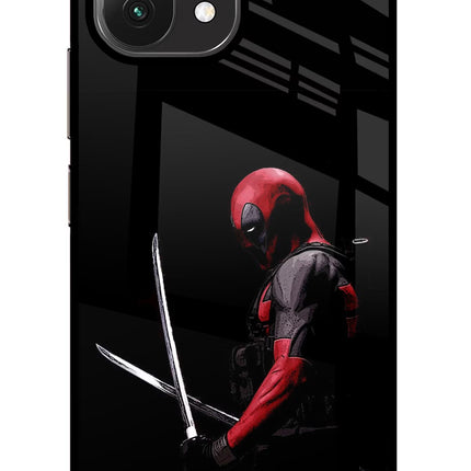 Deadpool Mi 11 Lite NE 5G Glass Case Back Cover by Casekaro